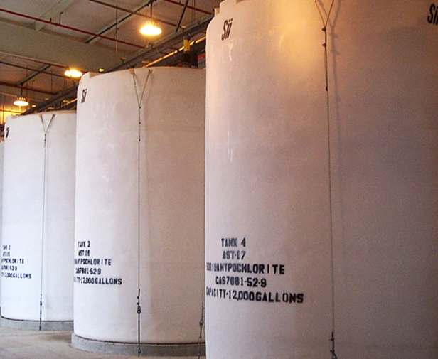 Rigid PVC PVC Bleaching Tanks